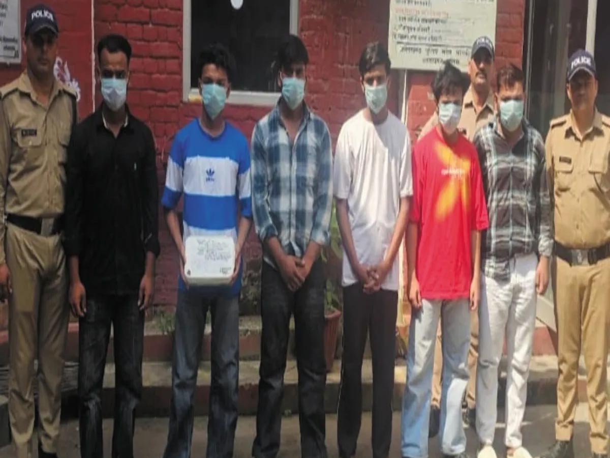 बैंगन गैंग का भंडाफोड़, सरगना सहित छह गिरफ्तार